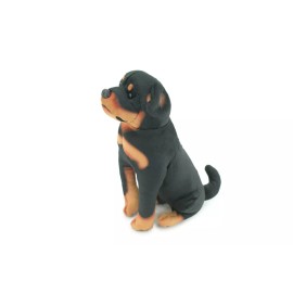 Collectible Wildlife Gifts Plush Rottweiler Dog, Stuffed Animal Puppy, Cute, Soft, Gift 7 Inches WR32 BB227