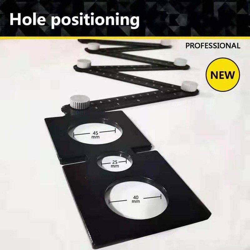 Multi Angle Measuring Ruler angle measurement tool,DIY angle measuring ruler,High-quality