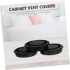 COHEALI 6pcs Cabinet Soffit Ventilation Covers Vent Hole Mesh for