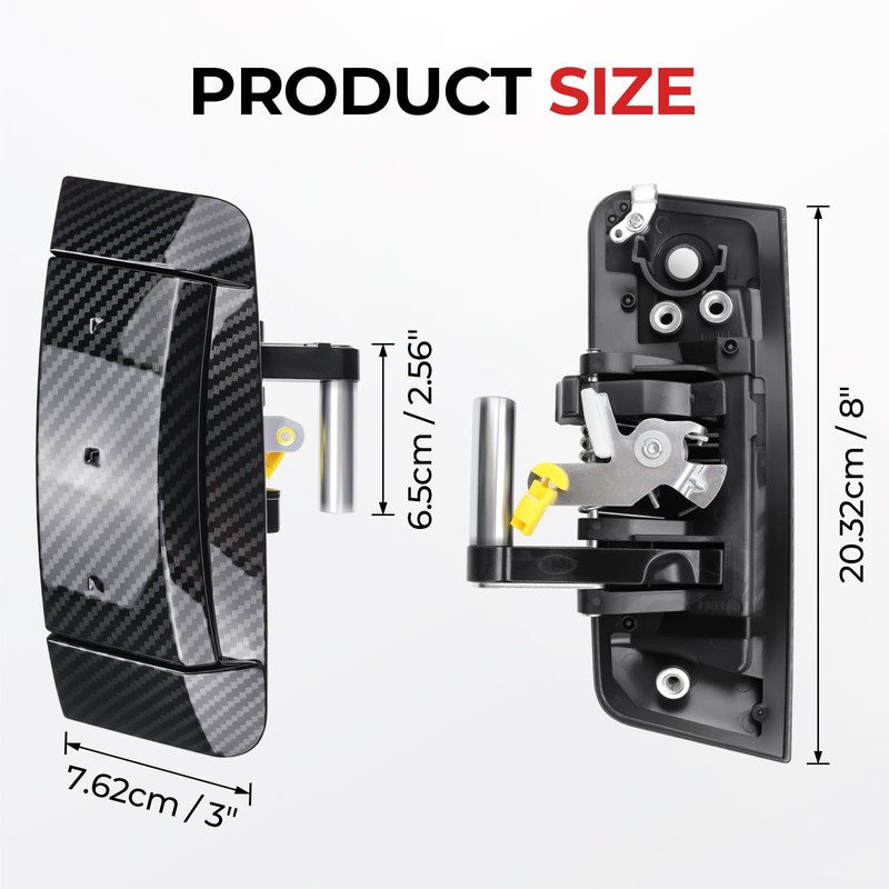VeloCore Exterior Door Handle Left Driver and Right Passenger Side