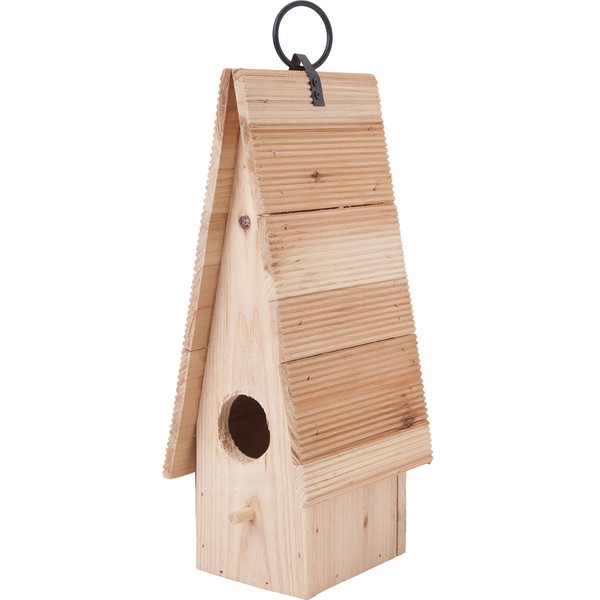 VBS Teeny Bird House Nesting Box Spruce Wood Approx. 11