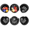MoyanSuper Pool Table Pockets Replacement Pockets for Billiard Table Set
