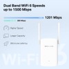 Mercusys AX1500 Wi-Fi 6 Range Extender, Dual Band, Gigabit Ethernet