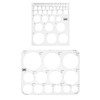 Mr. Pen Circle Templates - Large & Small Sizes, Circle