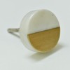 ARTISNO Round Marble Brass Knob | Pull Handle | Drawer