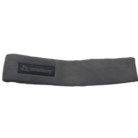SweatHawg Adjustable Sports Headband (Gray) - for Men & Women – Moisture-Wicking, Lightweight, and Absorbent Sweat Control. for Running, Workouts, and Sports Activities. Reusable, Washable
