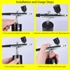 Airbrush Kit 27PSI 0.3mm Nozzle Cordless Rechargeable Portable Air Brush