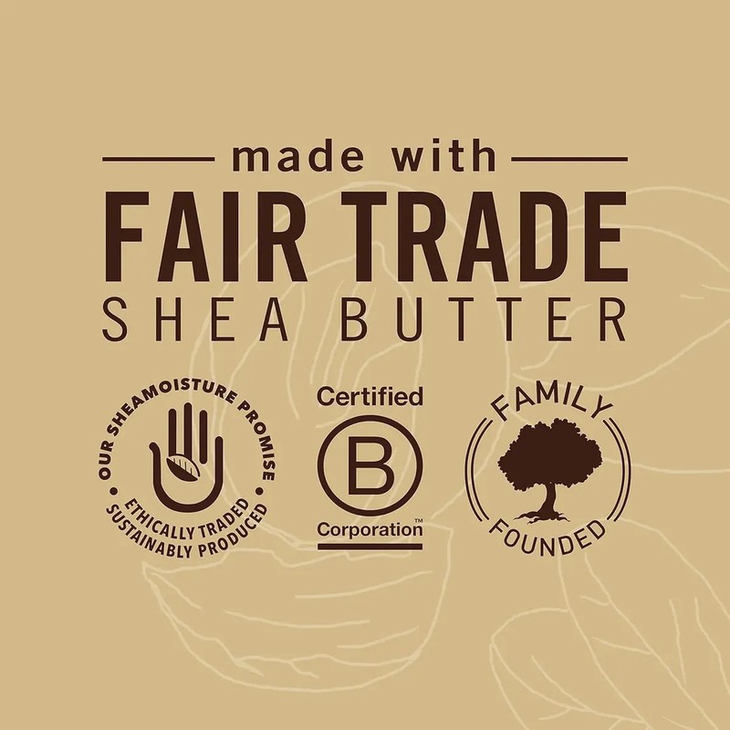Shea Moisture Champú De Manteca De Karité De 13 Oz