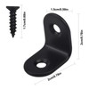20 Pcs L-Shaped Hardware L Angle Stainless Steel Angle 20