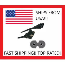 NEW! Power Cord Gotrax Scooter AC Adapter Supply Charger 5ft 2-Contact Go Trax