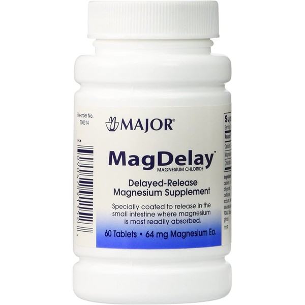 Major MagDelay 64mg Tablets - 60 each