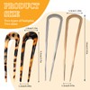 starfa lab 4 PCS French Hair Pin, U Shaped Metal