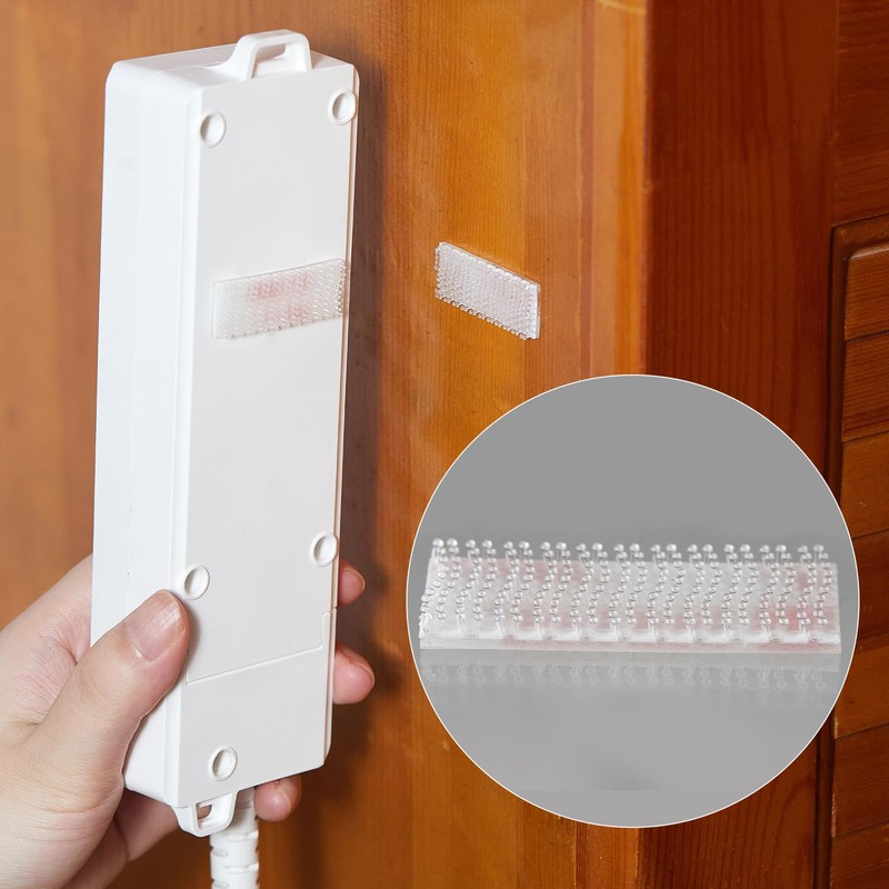 Tangyinrd EZ Pass/IPass/IZoom/SunPass Dual Lock Adhesive Strips 4 PCS (2