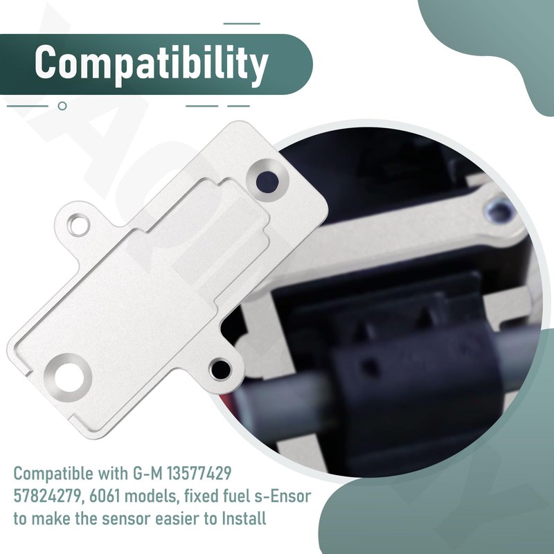 57824279 13577429 Sensor Mount/Bracket Compatible with GM Billet Flex Fuel