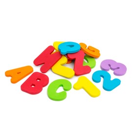 CoComelon Bath Foam Collection - Bath Letters & Numbers - ABC - 123 - EVA Bath Foams - Children's Bath Gift Set