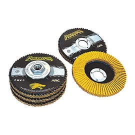 Arc Abrasives 71-10818AF Predator Type 29 Flap Discs, 50-Grit, 4-1/2-Inch by 5/8-11-Inch,10-Pack