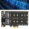 Adapter Card M.2 SATA to PCIE Dual Disk Array Card
