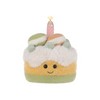 Apricot Lamb Macaroon Birthday Cake Stuffed Animals for Kids, Soft