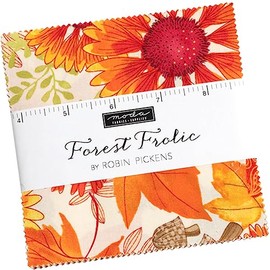 Moda Forest Frolic Charm Pack Fabric by Robin Pickens Quilting Sewing Craft