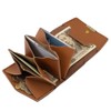 Ikenohata Silver Leather Shop OT-WS001 Minerva Box, Snack-Style Compact Wallet,