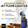Palio Vesuvio Triple Jet Flame Torch Lighter, Blue – Precision
