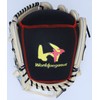 World Pegasus Grab Pillow (Grab Pillow) 90RB (Black/Rainbow) Baseball Glove
