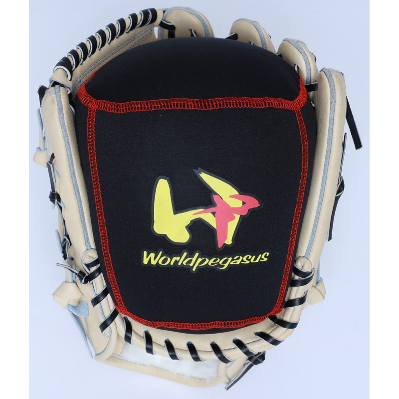 World Pegasus Grab Pillow (Grab Pillow) 90RB (Black/Rainbow) Baseball Glove