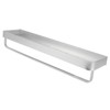 Space Aluminum Bathroom Shelf Punch Free Wall Mounted Floating Bathroom