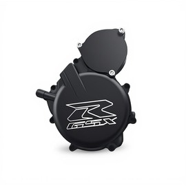 KASIMT Engine Stator Cover Crank Case Guard Compatible with Suzuki GSXR 600 750 (2006-2020) - Heavy Duty Aluminum Alloy Left Side Protector Replacement​