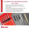 Starrett Steel Automatic Center Punch with Adjustable Stroke - 5"