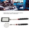 2Pcs Telescoping Inspection Mirror Set LED Lighted Flexible Retractable Pickup