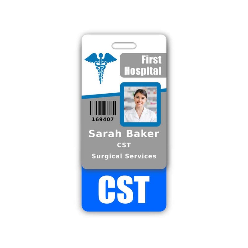 CST Badge Buddy Vertical w/Height & Weight Conversion Charts (Standard,