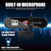 Cámara Web USB 4K con Enfoque Automático con Micrófono, Cámara