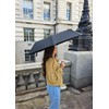 Fulton Fulton Stowaway Deluxe Black Unisex_Adult Umbrella Deluxe Black One