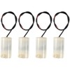 AITIAO 4Pcs DC 3-5V Micro Submersible Mini Water Pump for