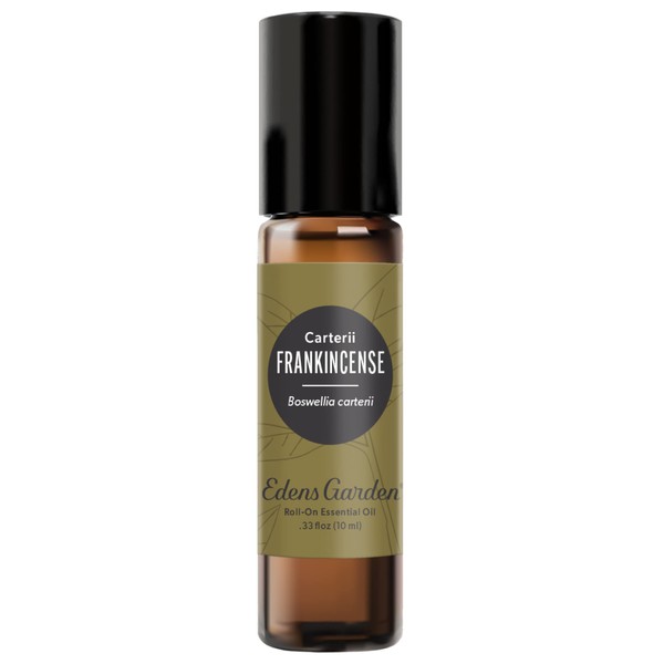 Edens Garden Frankincense Carterii Essential Oil, 100% Pure Therapeutic Grade (Undiluted Natural/Homeopathic Aromatherapy Scented Essential Oil Singles) 10 ml Roll-On