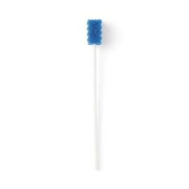 Medline DenTips Disposable Oral Swabs, Adult Untreated, Gentle & Hygienic Oral Care, Blue, Bulk Packed, 1000 Count