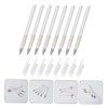 Vaguelly 8pcs Professional Skin Marking Pen Tattooing Pen Tools Eyebrow
