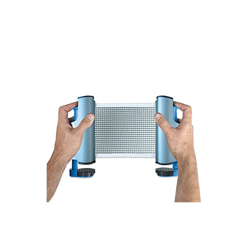 Formula Sports Re-Tracta Table Tennis Net and Post Set, White