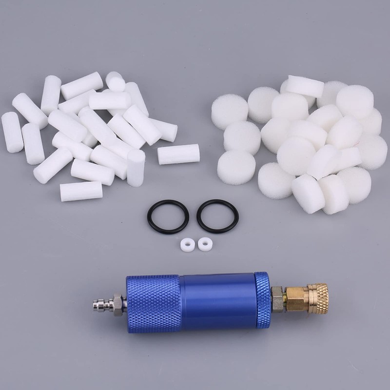 MUNEFE Air Compressor Filter, Compressed Air Dryer, Pneumatic Filter Drain