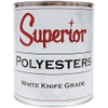 1 Gal. Superior Polyester White Knife Grade Adhesive