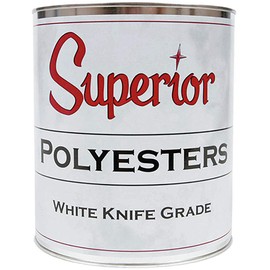 1 Gal. Superior Polyester White Knife Grade Adhesive