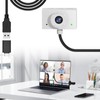 Eye Contact Webcam for desktop computer with Microphone & Stand,