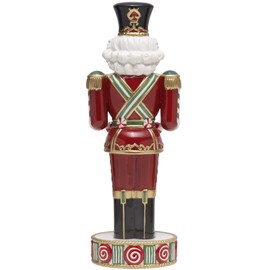 Fitz & Floyd Nutcracker Sugarplum Prince with Candy, 16.5 Inch, Multicolor