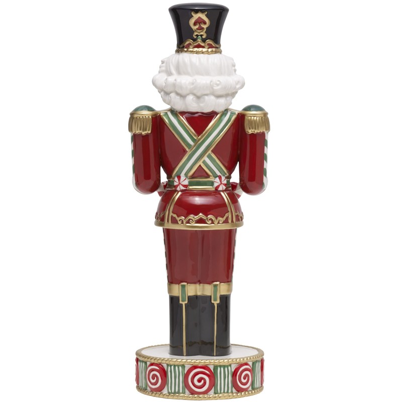 Fitz & Floyd Nutcracker Sugarplum Prince with Candy, 16.5 Inch,