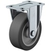 Uei Caster: S Series, SR Type, Fixed Caster, Elastomer Car,