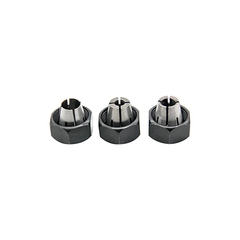 Thaekuns Router Collet Kit 42999 1/4",42950 1/2" and 42975 3/8"