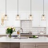 Brushed Nickel Pendant Lights Set of 2, Pendant Lights Kitchen