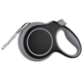 26Ft Retractable Dog Leash, Heavy Duty Great Leash for Dog up to 110 lbs, Anti-Slip Rubberized Handle, One-Handed Brake, Strong Nylon Tape, Tangle Free