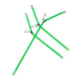 milaosk Pack of 20 Anti-Tangle Spacers Fishing Anti-Tangle Boom with Swivel Curved Fishing Accessories Feeder Holder Spacer Tube for Carp Fishing (15 cm and 22 cm)